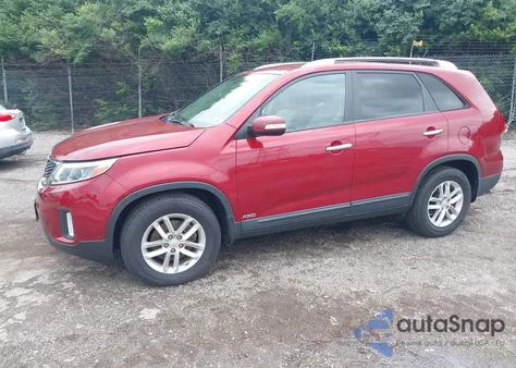 2014 Kia Sorento Lx V6 z USA, uszkodzony, nr VIN 5XYKTDA71EG531194